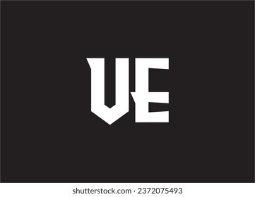 ve letter logo and monogram design