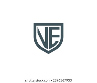 VE logo design vector template