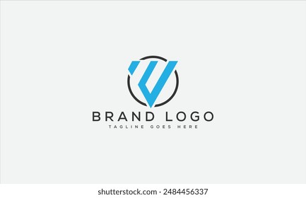 VE logo design vector template design for brand