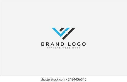 VE logo design vector template design for brand