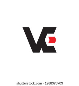 VE logo letter design 