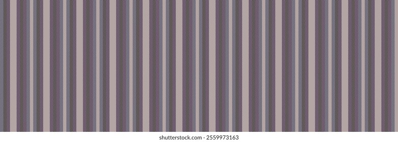 Veat vertical texture background, wrapping pattern vector stripe. Oiving room lines textile fabric seamless in pastel and dark colors palette.