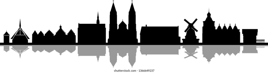 Vechta City Skyline