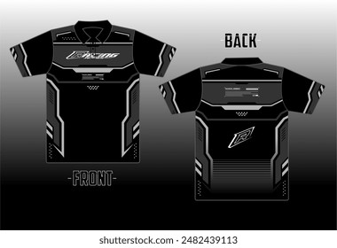 Vecot Shirt Jersey rracingacing design Editable