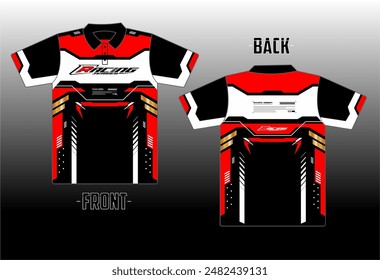 Vecot Shirt Jersey rracingacing design Editable