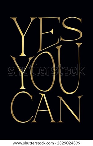 Vecror gold motivational poster 