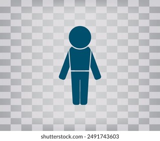 Vect icon on gray background