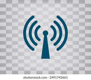 Icono de vector sobre fondo gris