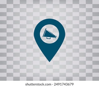 Icono de vector sobre fondo gris