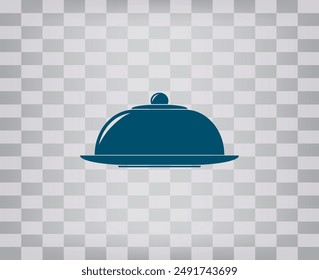 Vect icon on gray background