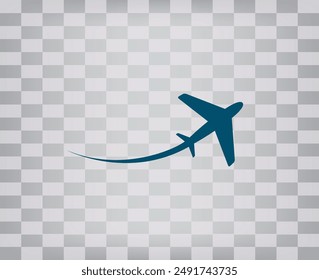 Vect icon on gray background