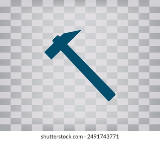 Icono de vector sobre fondo gris