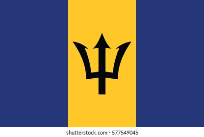 vecter illustrator,Flag of Barbados