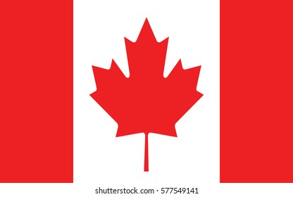 vecter illustrator,Flag of Canada