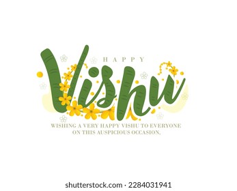 vecter sketch of vishu festival for kerala new year (vishukkani) poster, card, greeting, design with abstract background.
