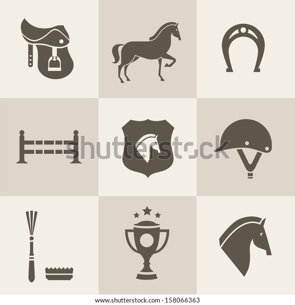 Vectir Horse icons\
set