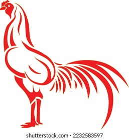 Vectir rooster for grafic designer