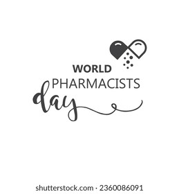 Vecto on the theme of World Pharmacists day on September 25th.