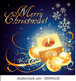 Vectoer Christmas background, greating card
