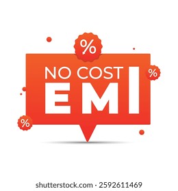 vector 0% no cost emi concepts and premium quality design

