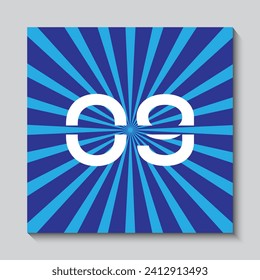  vector 09 number background design