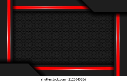 Vektorgrafik 10 abstrakter, moderner, attraktiver schwarz-roter Hintergrund