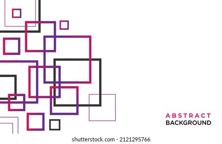 vector 10 square abstract background with color grading