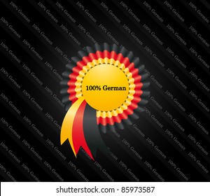 vector 100% german seal