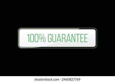 vector 100 Guaranteed Premium product design
