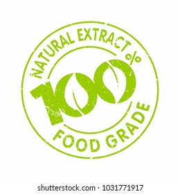 Vector 100% Organic Rubber Stamp