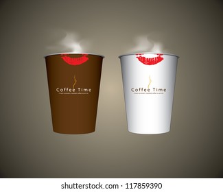 Vector 2 Paper coffee cup