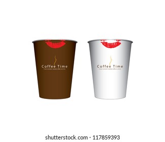 Vector 2 Paper coffee cup