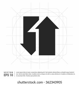 Vector 2 side arrow Icon