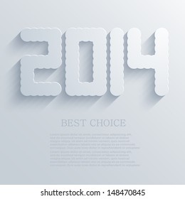 vector 2014 background. Eps10