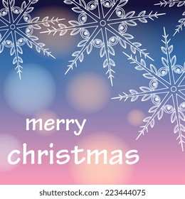  Vector 2015  Happy New Year background  snowflake.
