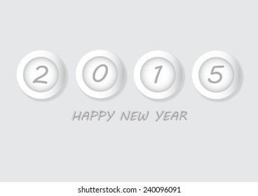 Vector : 2015 Happy New Year background