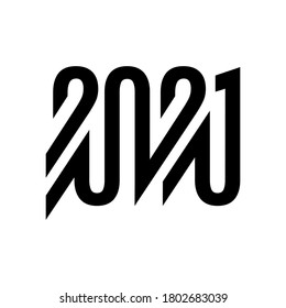 Vector 2021 Logo On White Background