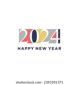 Vector 2024 logo vector design with modern idea