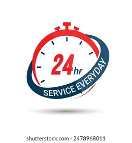 vector 24 hour everyday open service
