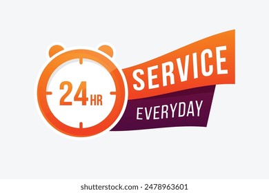 vector 24 hour everyday service center
