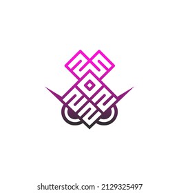 Vector is the 25th 2022. Uniquely crafted, monogrammed. Ornament