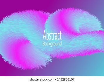 Vector of 3d abstract background template. Beauty and elegant with gradient colors. Realistic colorful background.