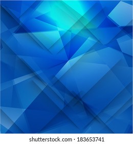 Vector 3d banners and squares. Design background