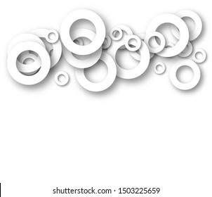 Vector 3d business design background