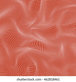 Vector 3d effect abstract pattern.