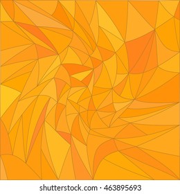 Vector 3d effect abstract pattern. Optical illusion.