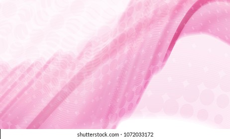 Vector 3d effect waves, EPS10 with transparency. Abstract composition, curve lines with copy space. Place for text. Halftone background for presentation. Digital wallpaper. Vector without gradient