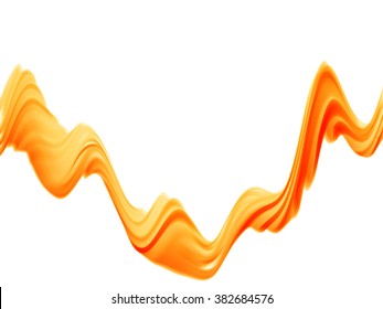  vector 3d effect waves, EPS10 with transparency