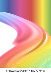  vector 3d effect waves, EPS10 with transparency