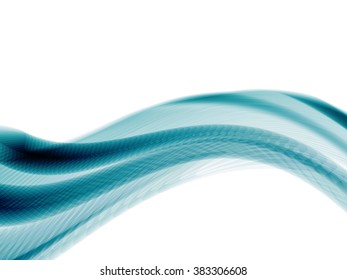  vector 3d effect waves, EPS10 with transparency
